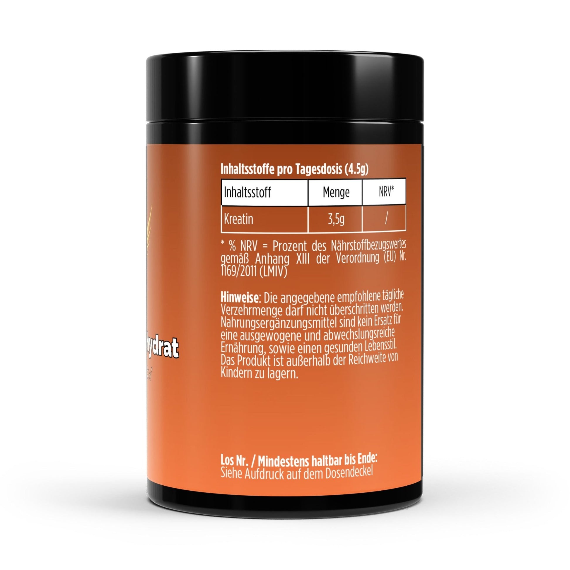 Kreatin Monohydrat mit Geschmack 500g - VALYNCE