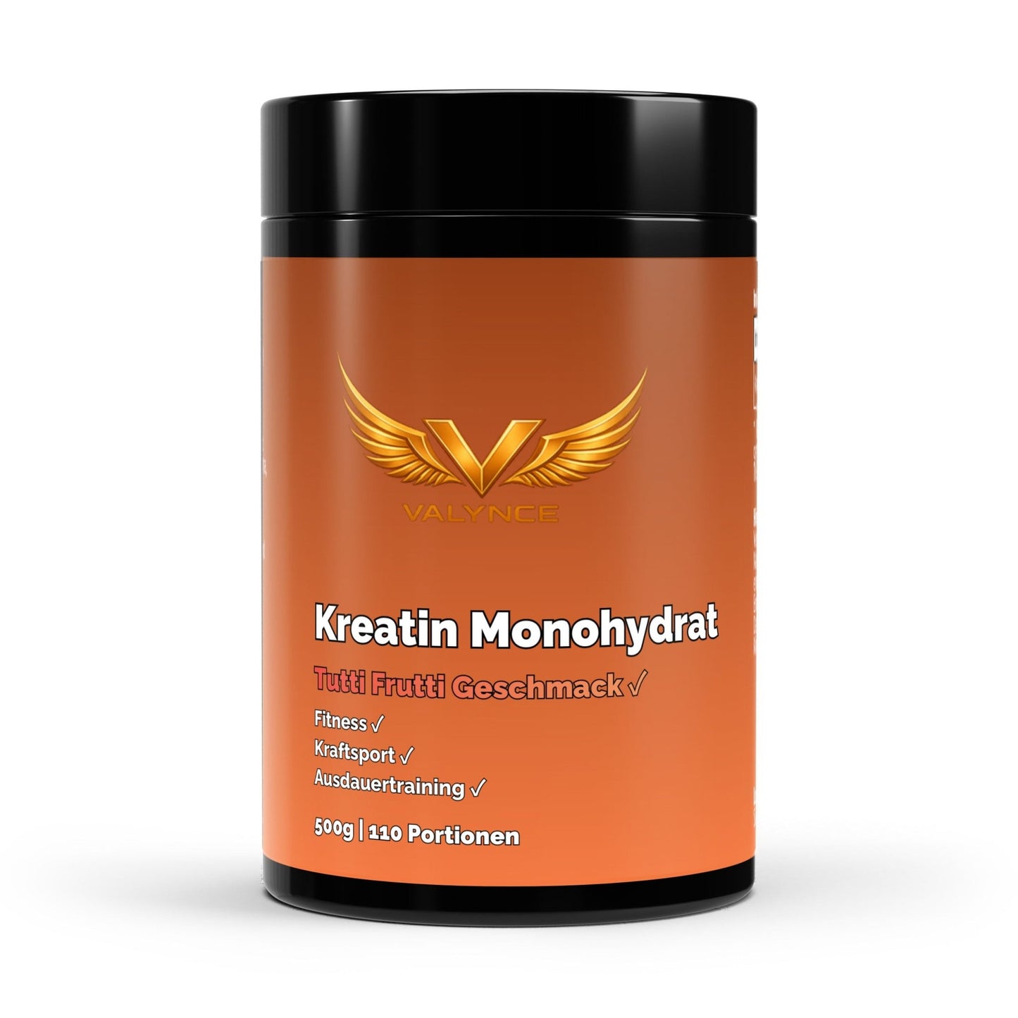 Kreatin Monohydrat mit Geschmack 500g - VALYNCE