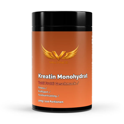 Kreatin Monohydrat mit Geschmack 500g - VALYNCE