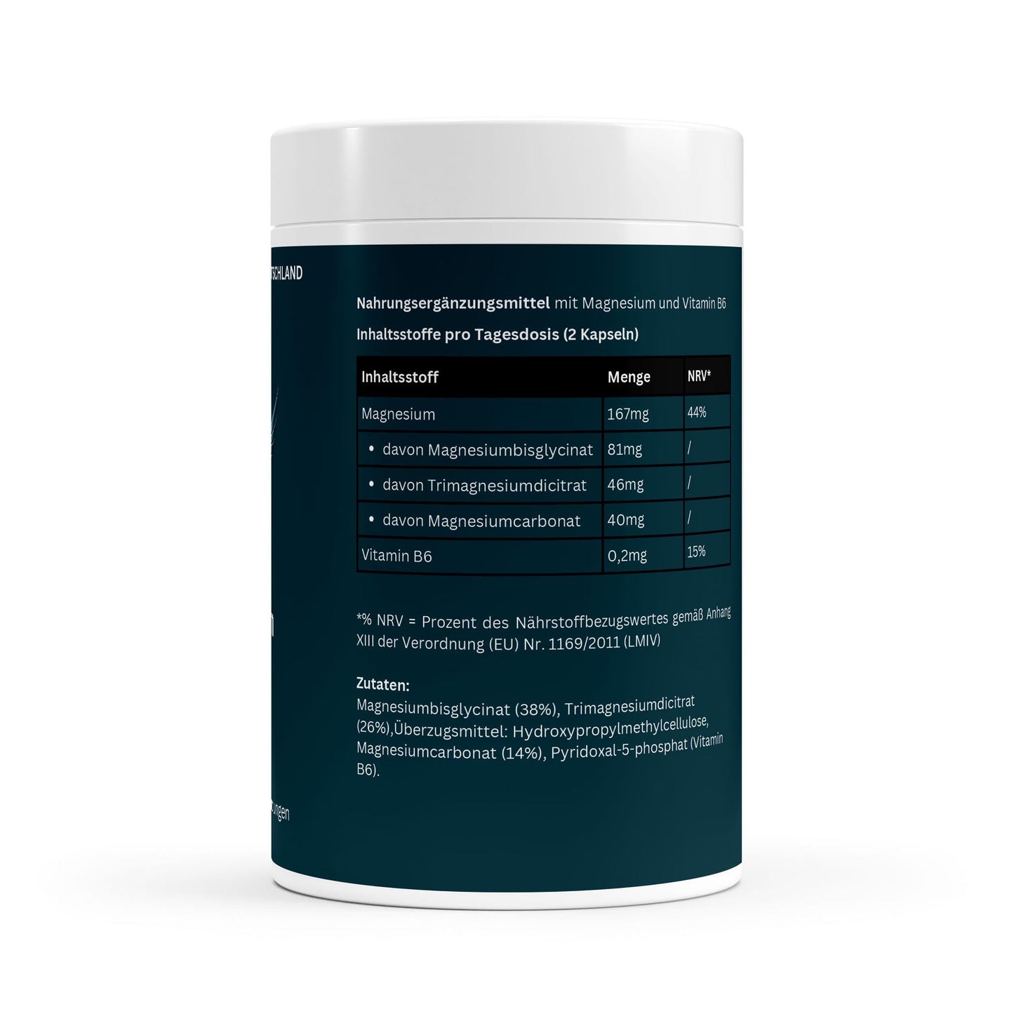 Magnesium Komplex + Vitamin B6 90 Kapseln - VALYNCE