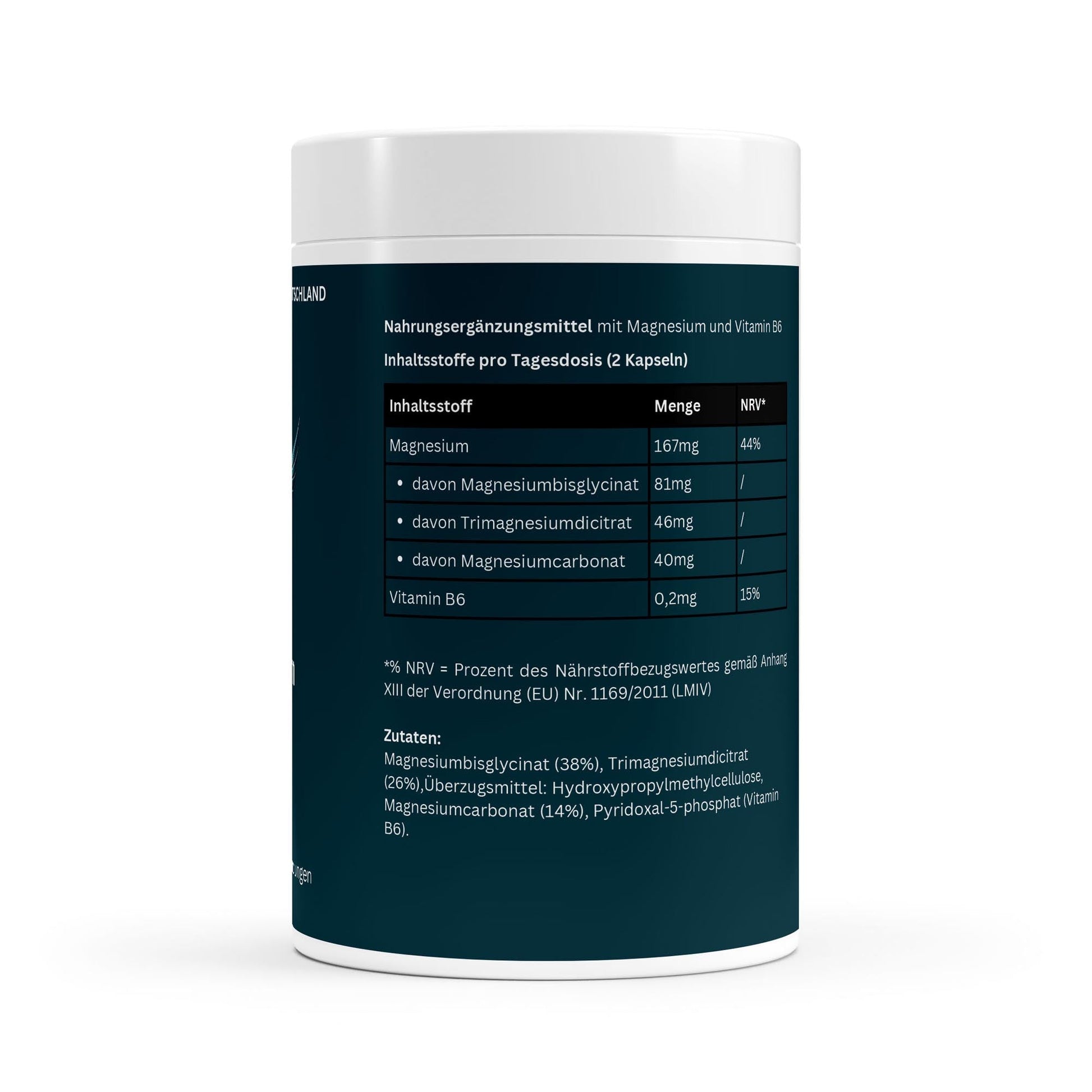 Magnesium Komplex + Vitamin B6 90 Kapseln - VALYNCE