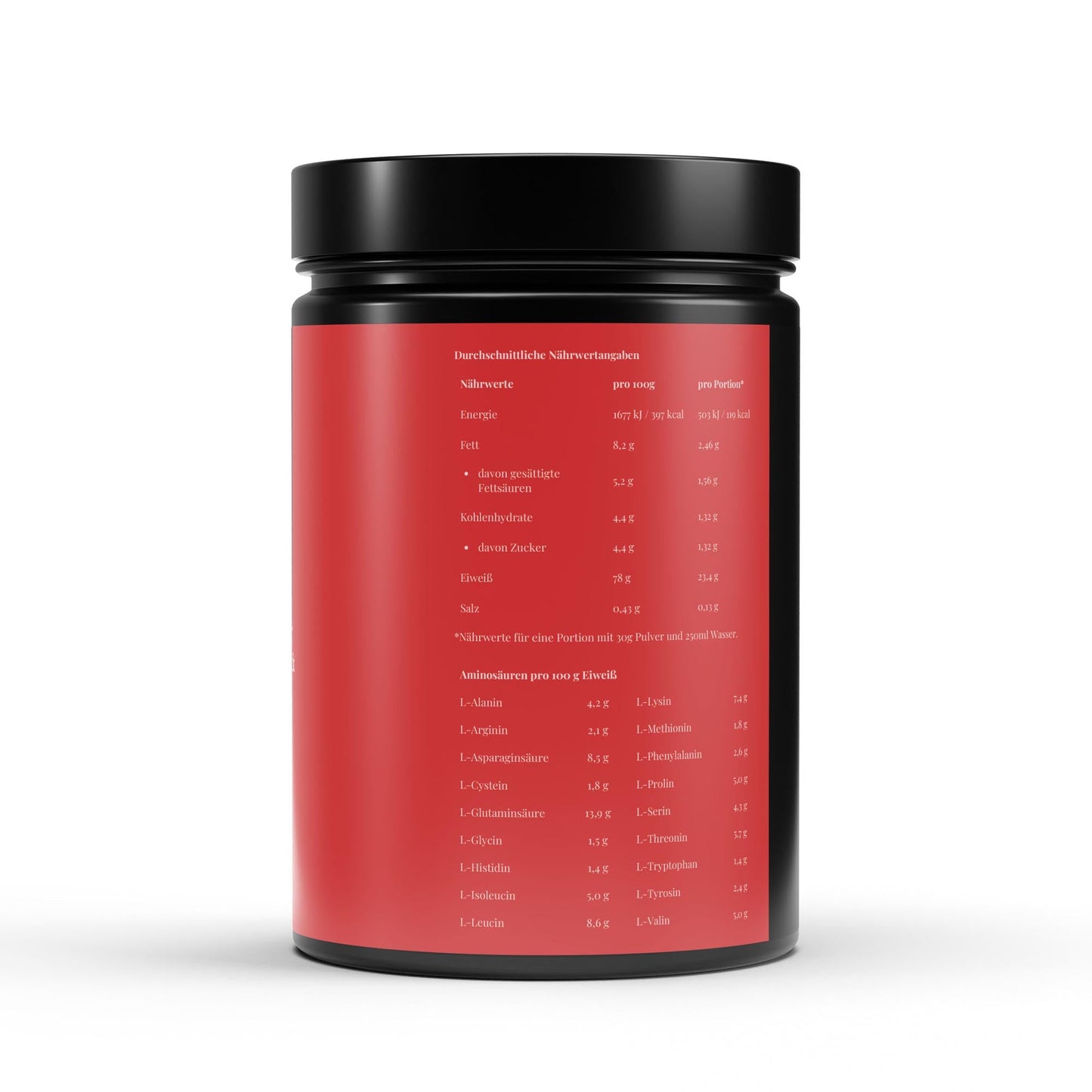 Premium Whey Protein Erdbeere - 1.000g - VALYNCE