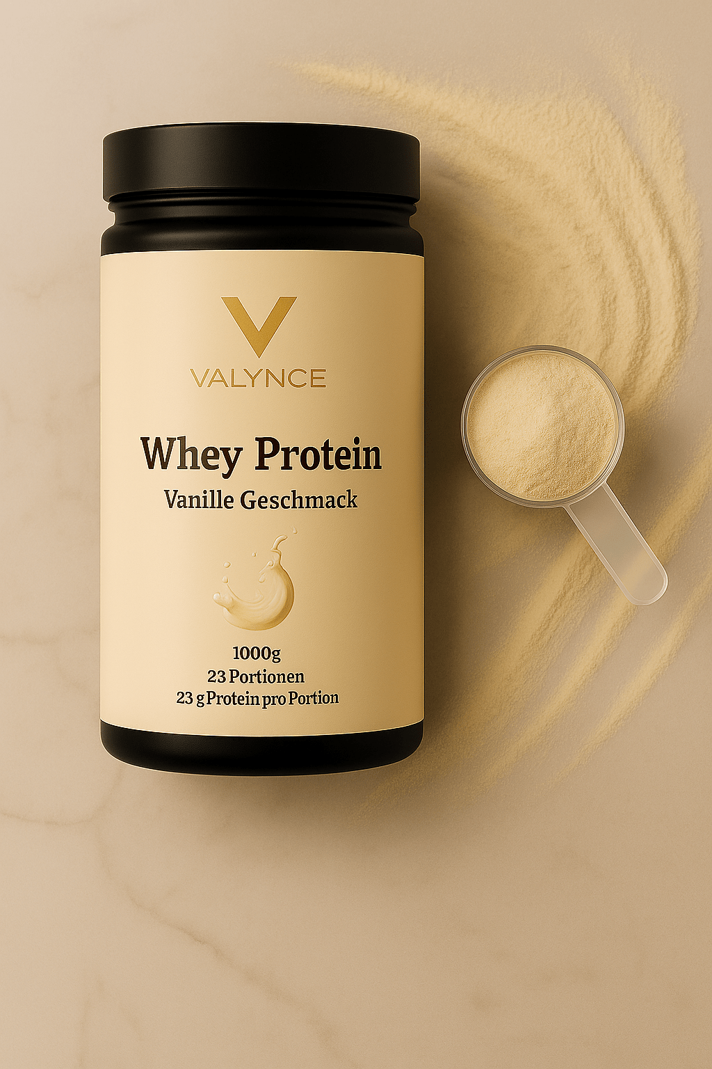 Premium Whey Protein Vanille - 1.000g - VALYNCE
